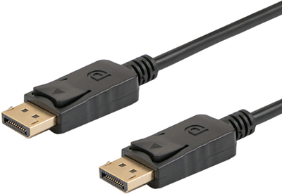 Кабель Savio CL-135 DisplayPort 1.2 1 м Black (SAVKABELCL-135)