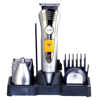 Триммер Kemei KM580A, (Бритва, машинка для стрижки волос 7 IN1) 0,545 кг (IS33)