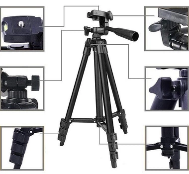 Штатив Tefeng 3120 тренога для&nbsp;камер, смартфонов (3120SHTTRPD) IS33