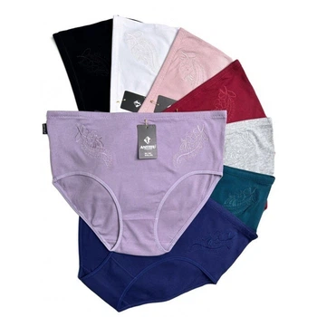 Жіночі трусики сліпи Anttifu 4XL однотонні 12328 - 8 шт.