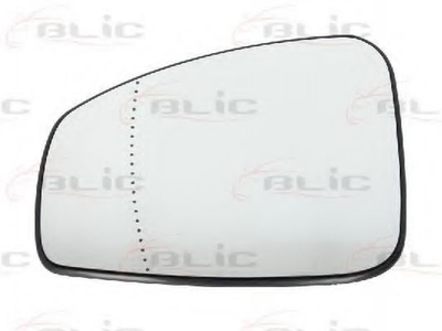 Скло дзеркала лів. асферичне Renault Megane, 09- Блик (610209056367P)