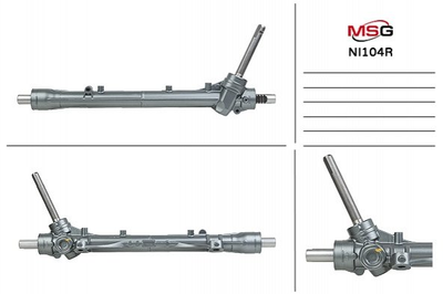 Рульова рейка без ГУР Nissan Micra, Nissan MSG (NI104R)