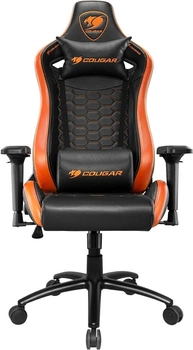 Fotel gamingowy Cougar Outrder S 3MOUTNXB.0001 Regulowany wzór / Czarny/Pomarańczowy (CGR-OUTRIDER S)