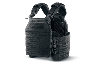 Plate Carrier U-WIN PRO зі швидким скиданням 250х300 з камербандами XL під балістичні пакети Cordura 500 Чорний