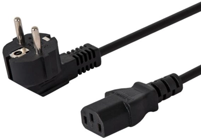 Kabel zasilający SAVIO CL-98 CEE7/7 - IEC-C13 1.8 m (5901986042020)