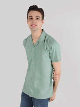Сорочка літня чоловіча Colin's CL1064181GRN 2XL Green (8683197724090)