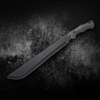 Нож Мачете Серо-черный Сталь 440С