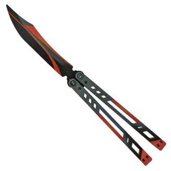 Нож деревянный сувенирный "SO-2 БАБОЧКА BLACK WIDOW" Сувенир-Декор SO2BAL-B