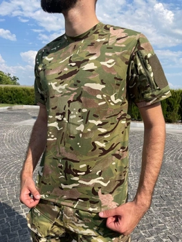 Летняя военная тактическая футболка 44 Мультикам