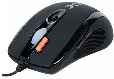 Комп'ютерна миша A4Tech XL-750BK-B Full speed Laser Game Oscar mouse Black