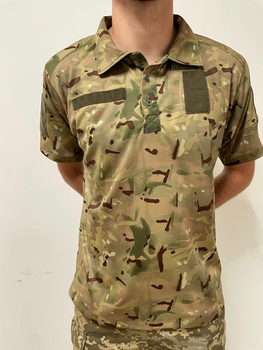 Военная тактическая футболка с коротким рукавом Поло 54 Мультикам