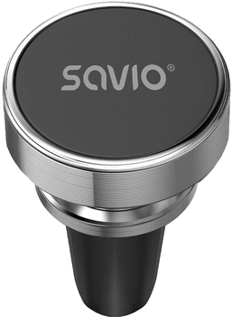 Uchwyt magnetyczny samochodowy Savio CH-03 aluminiowy, srebrny (5901986047148)