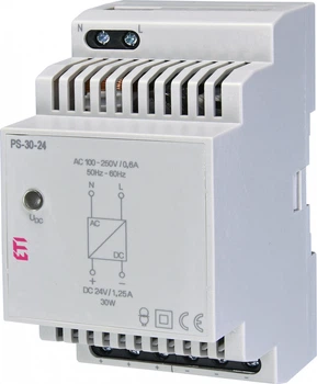 Блок питания на DIN-рейку 30Вт DC 24В [2470133] PS-30-24 ETI