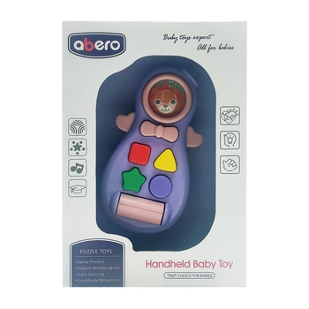 Дитячий мобільний телефон зі звуком abero 12,6х18,2х6 см 000242925