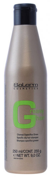 Szampon do tłustej skóry głowy Salerm Cosmetics Greasy Hair Shampoo 250 ml (8420282010450)