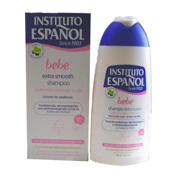Szampon dla dzieci Instituto Espanol Baby Shampoo Extra Soft Newborn Sensitive Skin Without Allergens 300 ml (8411047101421)