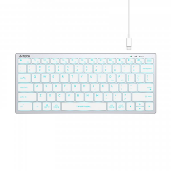 Клавіатура A4Tech Fstyler FX61 White