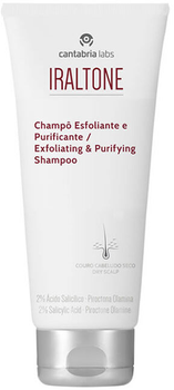 Szampon wzmacniający włosy Cantabria Labs Iraltone Exfoliating Shampoo 200 ml (847000208050508)