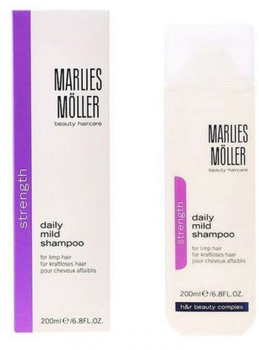Szampon do oczyszczania włosów Marlies Moller Strength Daily Mid Shampoo 200 ml (9007867256503)