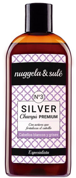 Szampon do włosów farbowanych Nigella & Susel NO3 Silver Shampoo Premium 250 ml (8437014761757)