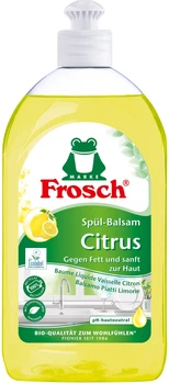 Бальзам-гель, що очищає Frosch для посуду Лимон 500 мл (4001499944574/4009175952028)