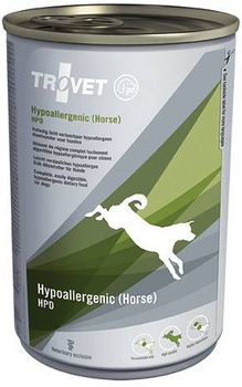 Mokra karma dla psów Trovet Hypoallergenic Horse HPD 400 g (8716811001830)