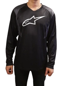 Мотоджерси Polyester 100% длинные рукава Alpinestars Размер L