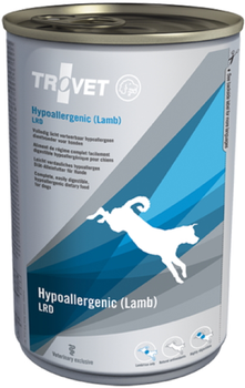Mokra karma dla psów Trovet Hypoallergenic LRD 400 g z jagniecina (VETTVTKMP0003)