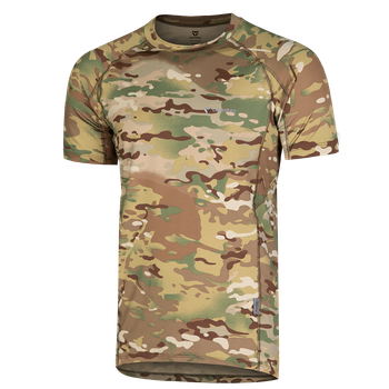 Футболка тактическая мужская летняя повседневная футболка для силовых структур XXXL Multicam TR_7076(XXXL)