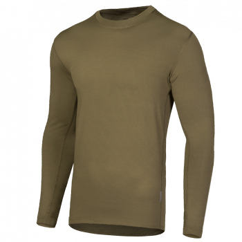 Лонгслив тактичечкий мужская футболка с длинным рукавом для силовых структур XXXL Олива TR_2263XXXL