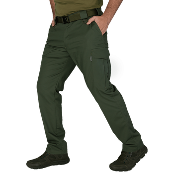 Штаны тактические полевые износостойкие штаны для силовых структур M-Long Олива TR_6537M-Long