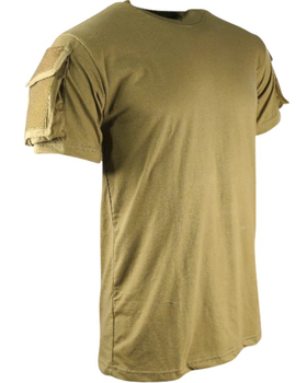 Футболка мужская тактическая полевая повседневная футболка для спецсужб S койот TR_kb-tts-coy-s
