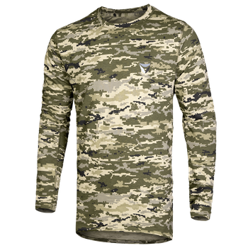Лонгслив тактичечкий мужская футболка с длинным рукавом для силовых структур XXXL ММ14 TR_6676XXXL