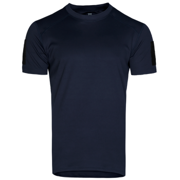 Футболка тактична чоловіча літня повсякденна футболка для силових структур L Синій TR_5914L