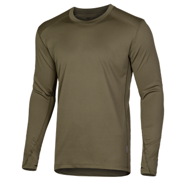 Лонгслив тактичечкий мужская футболка с длинным рукавом для силовых структур M Олива TR_7044M