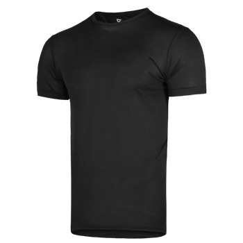 Футболка мужская тактическая полевая повседневная футболка для спецсужб XL Черный TR_5874XL