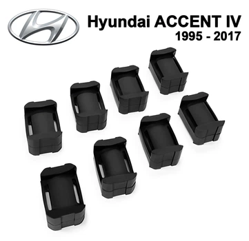 Ремкомплект ограничителя дверей Hyundai ACCENT (IV) 1995 до 2017 фиксаторы вкладыши втулки