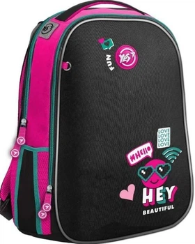 Рюкзак шкільний YES H-100 Lovely Smile 35х28х15 см 15 л
