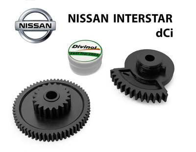 Ремкомплект Шестерні клапана EGR NISSAN INTERSTAR dCi 2003-2010 (7701209370)