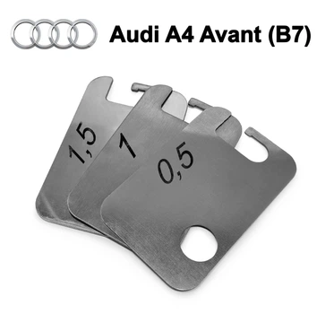 Пластины от провисания дверей Audi A4 Avant (B7) (1 дверь)