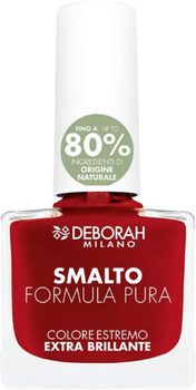 Лак для нігтів Deborah Milano Smalto Formula Pura 13 Red 8.5 мл (8009518254914)
