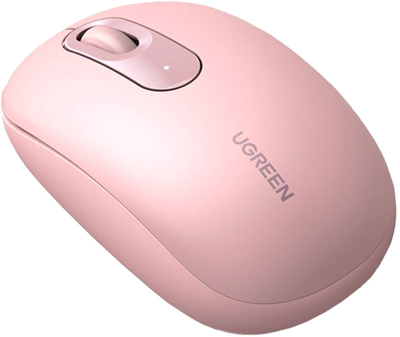 Мышь UGREEN MU105 Portable Wireless Pink (90686)