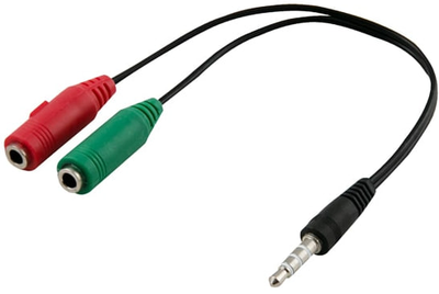 Adapter do słuchawek Savio CLS-13 Mini Jack 3.5 mm (SAVKABELCLS-13 EOL)