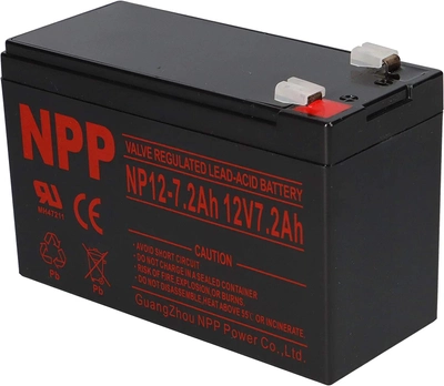 Батарея акумуляторна NPP NP12-7.2Ah 12V