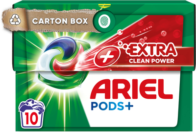 Капсули для прання Ariel Pods All-in-1 + Сила екстраочищення 10 шт (8001090803412)