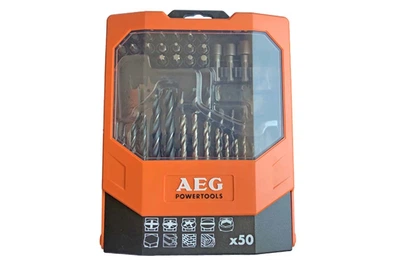 Набор бит сверл AEG 50шт 4932430411