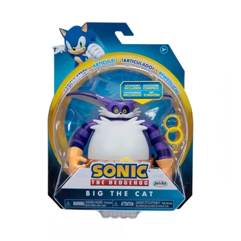 Ігрова фігурка з артикуляцією SONIC THE HEDGEHOG - СУЧАСНИЙ КІТ БІГ (10 см, з аксесуарами)