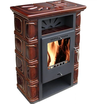 Печь Thorma Borgholm Top Ceramic dark brown