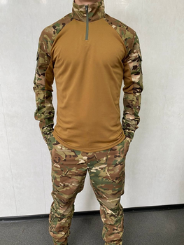 Армейская форма мультикам-койот (убакс + штаны) CoolMax летняя рип-стоп L