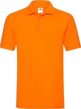 Теніска Fruit of the Loom Premium Polo Оранжевый 2XL